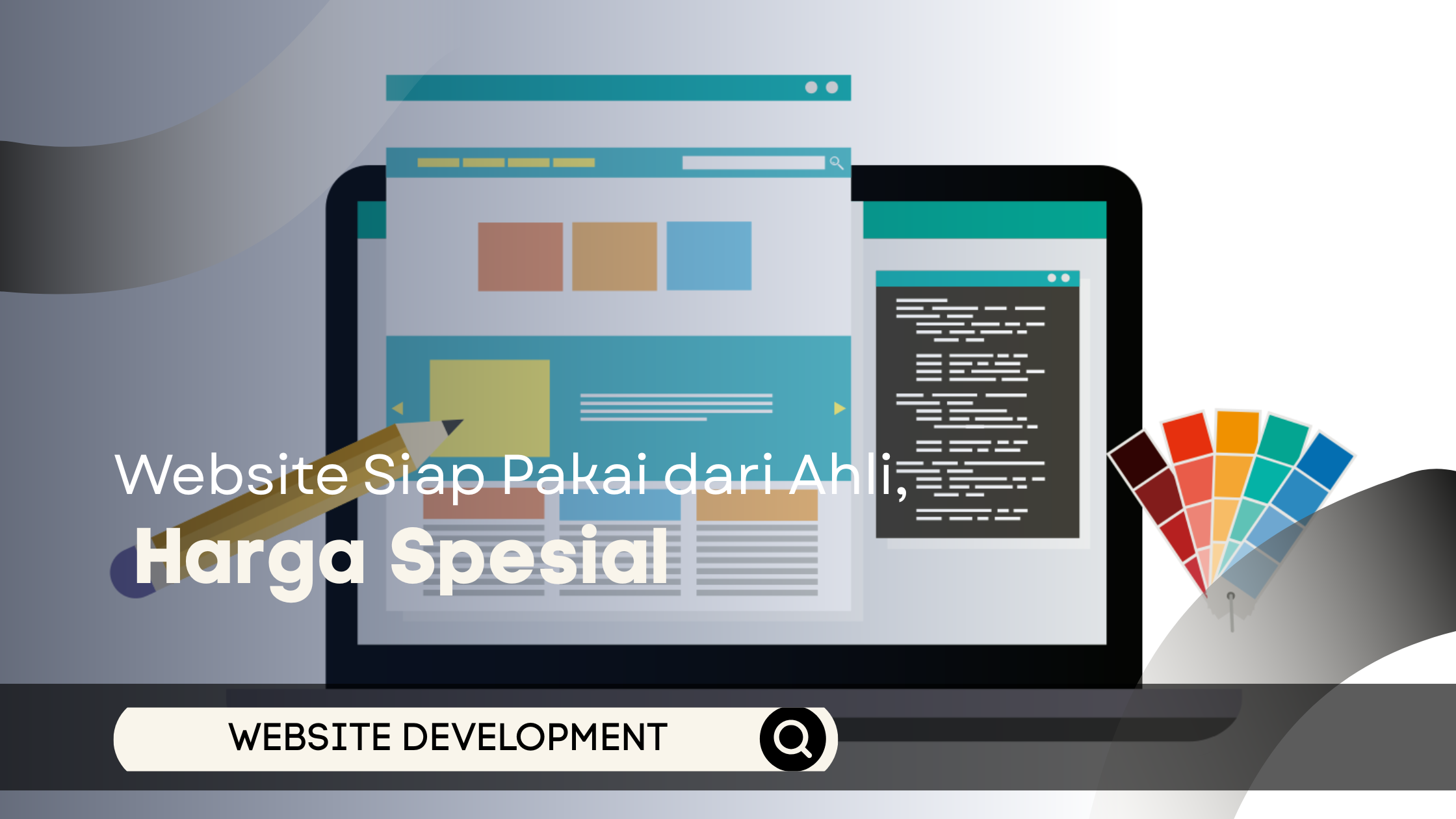Website Siap Pakai dari Ahli, Harga Spesial